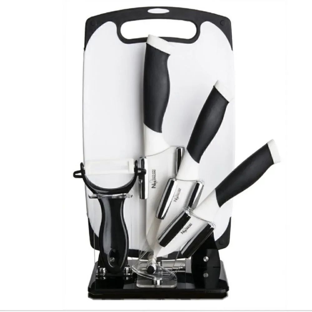 New England cutlery 6 piece ceramic knife set